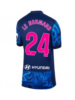 Atletico Madrid Robin Le Normand #24 Replika Tredje Kläder Dam 2024-25 Kortärmad